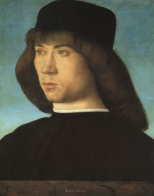 BELLINI, Giovanni Portrait of a Young Man 3iti oil painting picture